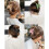 INF Set van 4 holle haarclips, meerkleurig 3