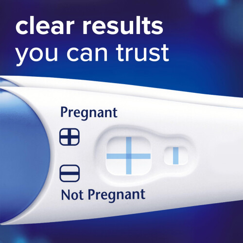 Clearblue Clearblue Pregnancy Test, Rapid Detection, Result As Fast As 1 1