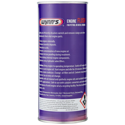 Wynns Wynn's Engine Oil Flush Cleans Inside Engine & Removes Harmful Deposits 425ml 1