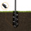 Fence Post Auger,Post Hole Digger Hand Drill, 10X60cmPost Hole Digger with Non-S 5