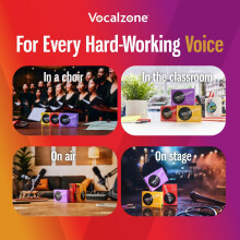 Vocalzone Throat Pastilles Blackcurrant Sugar Free 3 Packs + Free tin. Tin May Vary. for Hard-Working Voices.