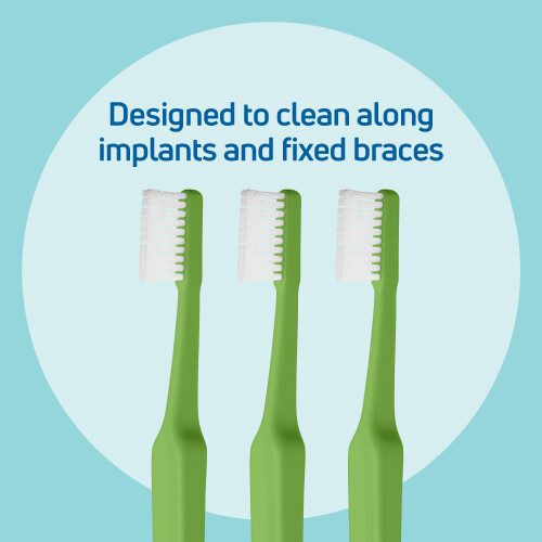 Tepe TePe Implant Orthodontic Brush, 1pc, efficient Cleaning Around Brackets, Extra S 1
