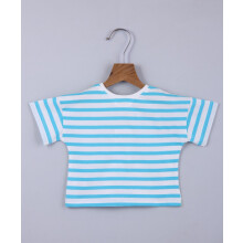 (9-12 Months, Turquoise) Beebay Mix N Match Print T-shirt Turquoise