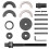 DAYUAN Front Wheel Bearing Puller Tools 85 mm for VW T5 Touareg Multivan 2