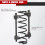 DASBET Macpherson Strut Spring Compressor Tool Kit 2PCS Coil Spring Compressor with Detent Pins Spring Compressor with 10.5in Range for Suspension Wo 5