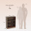 Vida Designs (3 Tier Low) Cambridge Wooden Bookcases Shelving Display Storage Unit 4