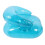 Transparent Inflatable Seat Blue 1