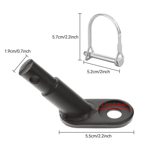 Towing Hitch Bicycle, Bicycle Trailer Coupling, Bicycle Towing Hitch 1