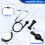 ZKTOOL Car Noise Tester & Diagnostic Stethoscope Kit - Engine & Cylinder Stethos 2