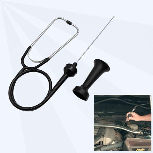 ZKTOOL Car Noise Tester & Diagnostic Stethoscope Kit - Engine & Cylinder Stethos 2