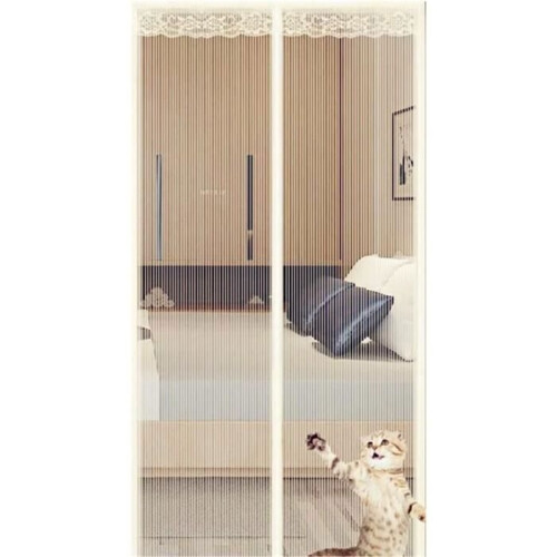 Mosquito net - LITREVE - 120x220cm - Automatic closure - Ultra-fine mesh - Magnetic