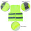 LJHOME 2 Pcs Car Emergency Warning Triangle and 2 Pcs Reflective 4
