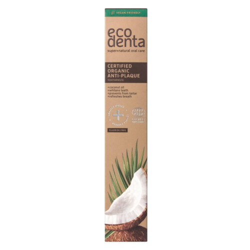 AntiPlaque Toothpaste with Coconut Oil 1