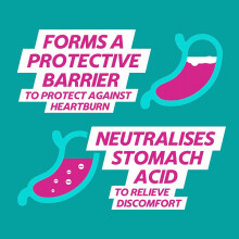 Gaviscon Double Action Mint Liquid 500ml - Heartburn & Acid Reflux Relief, Fast-Acting Formula, Long-Lasting Comfort, Suitable for Pregnancy, Digesti