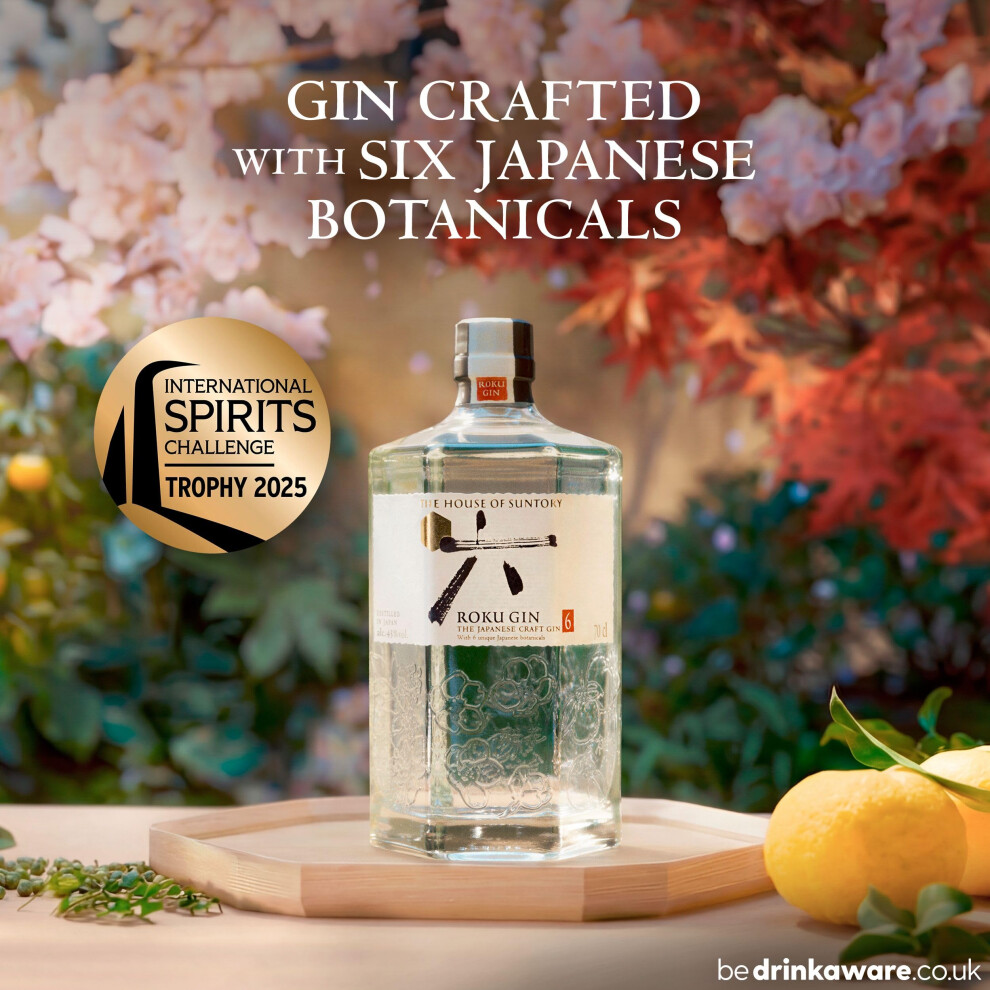 Roku Japanese Craft Gin 70Cl