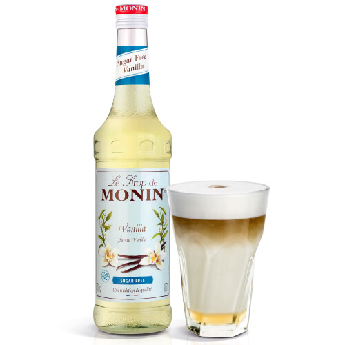 Monin Vanilla Sugar Free Syrup - 4x1ltr 2