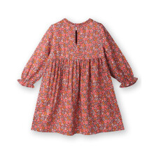 (12-18 Months, Rust) Beebay jurk met strikdetail en uitlopende rok, roestbruin