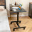 Costway Mobile Standing Desk Height Adjustable Rolling Laptop Desk Overbed Table 7