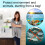50l Biodegradable bin bags 50PCS: Aievrgad Bin Liners Garbage For 6