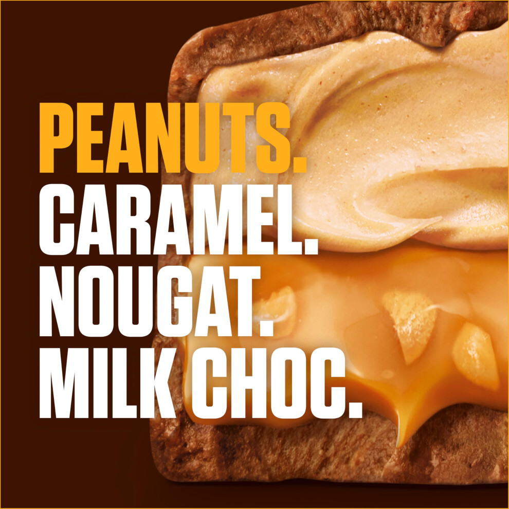Snickers Creamy Peanut Butter Milk Chocolate Snack Bars Multipack 146