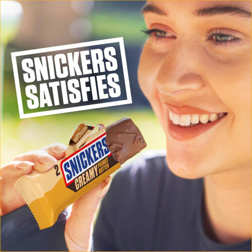 snickers Snickers Creamy Peanut Butter & Milk Chocolate Snack Bars Multipack 2
