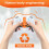 Gamepad Steering Wheel Racing Game Controller for PS4 Handle Game Joystick Gaming Handle Accessories B 6