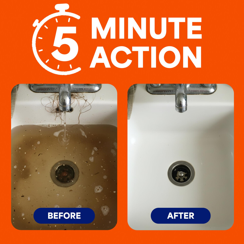 Mr Muscle Drain Unblocker Liquid 1L Sink Drain Cleaner Strong Fast A