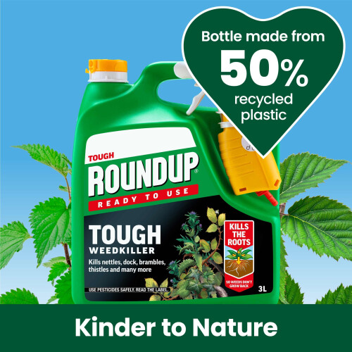 Roundup Roundup 3L XL Tough and Deep Root Weedkiller 2