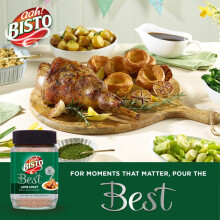 Bisto Best Lamb Gravy Granules Made with Real Meat Juice, 230 g Jar (Pack of 1)