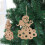 Weihnachtsbaumschmuck aus Holz, 40-teilig 1