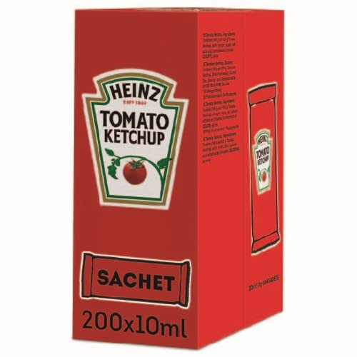 Heinz Heinz Tomato Ketchup Sachets 200x10ml 1