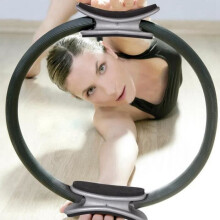Pilates Ring - SODIAL - magic circle - muscle strengthening - black