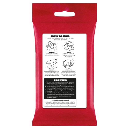 Renshaw Black Extra Stretch, Smooth & Thin Fondant Icing, 1 kg (Pack of 1) 2