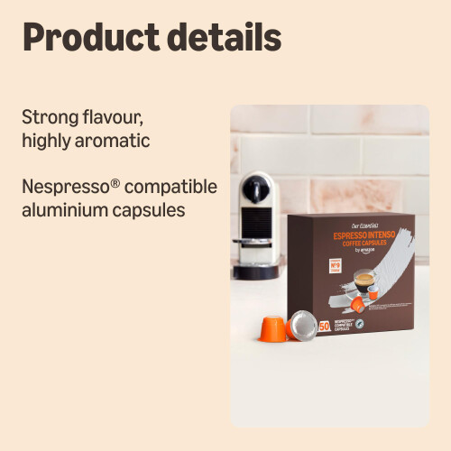 by Amazon Espresso Intenso Plastic Coffee Capsules Nespresso 2