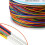 2X Tin Plated Copper Wire,8-Wire Colored Insulation Test Cable P/N B-30-1000 250M 30AWG Tinned Copper Solid Cable 6