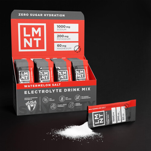 LMNT Zero Sugar Electrolytes - Watermelon Salt | Drink Mix | 30-Count 2