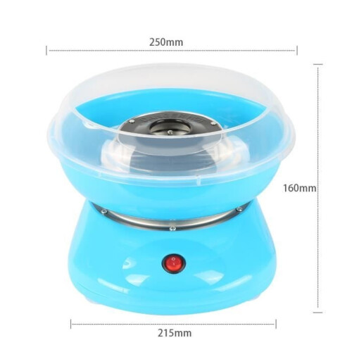 Children's Cotton Candy Machine, Automatic Candy Maker 500W (Sky Blue) 1