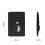 INF Slim AirTag Wallet Case mit RFID-Blockierung, Schwarz 1
