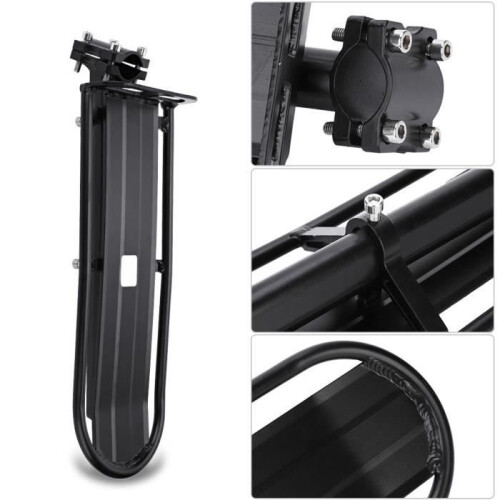 Luggage rack - RAC - Aluminum alloy - Adjustable - Black 2
