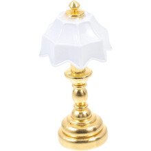 1:12 puppenhaus Miniatur Dekorative Lampe Miniatur Tisch Lampe Eisen Material Schlafzimmer Wohnzimmer Schmuck