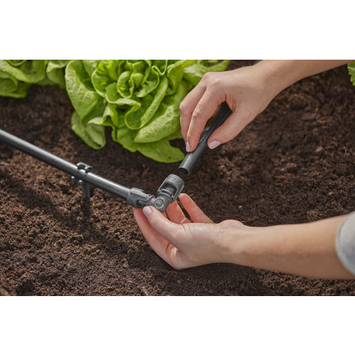 Gardena Gardena Micro-Drip-System L-Piece 13 mm (1/2 inch): Pipe Connector for Changing 2