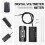 Motorcycle  LED Digital Voltmeter Monitor Panel Meter Volt Voltage Tester Reverse Connection Protection 12V-80V 1
