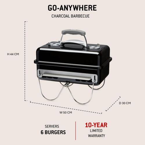 Weber Weber Go-Anywhere Charcoal BBQ 1