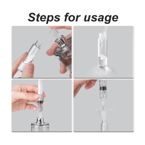 3/5ml Perfume Spray Bottle, Empty Perfume Bottle, Mini Portable Travel Perfume Atomizer Refillable Empty Bottle - wj 1