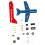 LED Flow Light Aircraft Model Kit DIY Electronic Kit DIY Electronic Welding Practice Kit Electronic Science Assembly Kit 3