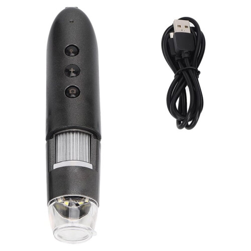 Microscope Numérique Portable Sans Fil, Microscope USB HD avec Caméra WiFi 0X-200X 2