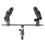 2X Alctron MAS020 Dubbele Microfoonstandaard Stereo-Opname Dubbele Microfoonstandaard 5