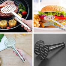 Keukentang - Roestvrij staal - 24 cm - Hittebestendig - Gemakkelijk schoon te maken - Multifunctioneel