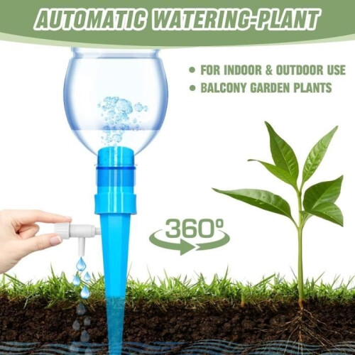 32-piece Drip Irrigation Bottle Set, Drip Irrigation System with Adjustable Valves 2
