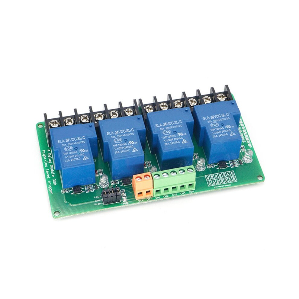 5V 4 Channel 30A Relay Module For Plc Intelligent Control & Industrial Automation 4712125096221